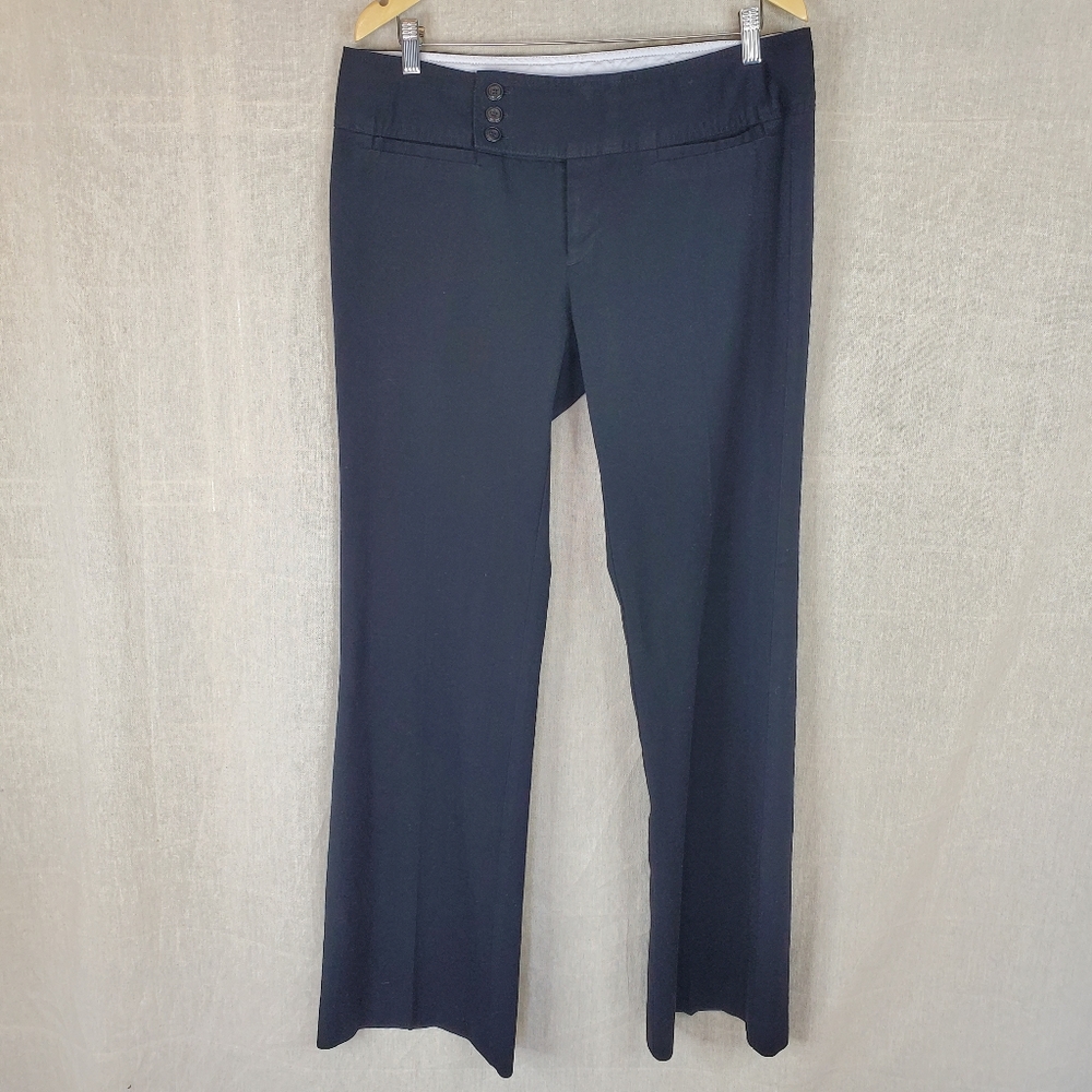 ♡ Maurices Low Rise Y2K Trousers Black Size 11/12 Long